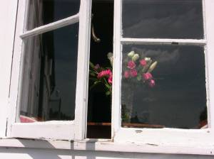 The dining room at Eilean Iarmain Hotel